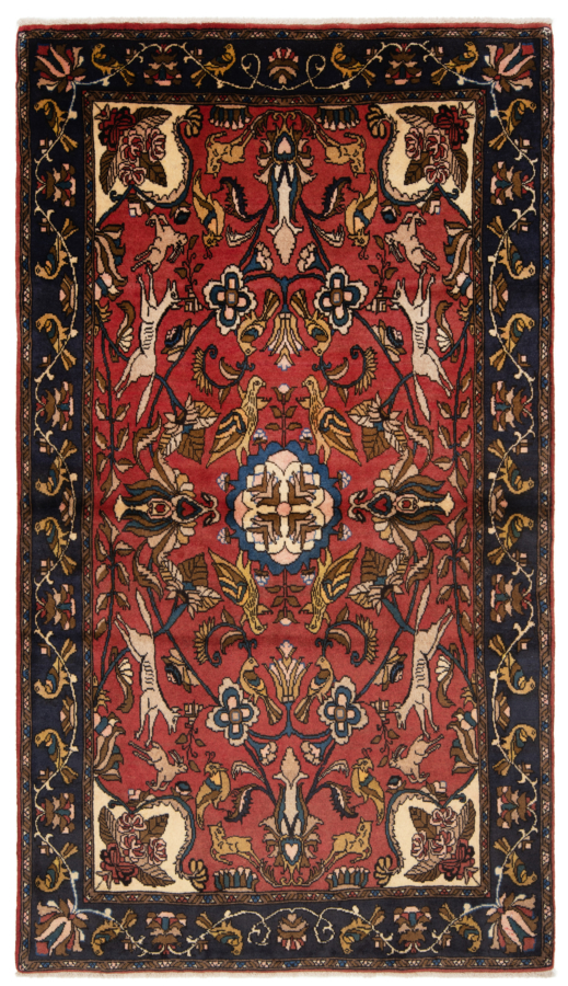 Koliai Persian Rug Red 203 x 115 cm