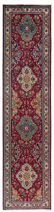 Tabriz Persian Rug Red 386 x 94 cm