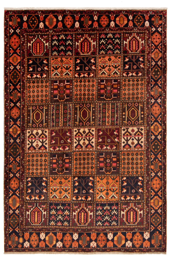 Bakhtiar Persian Rug Orange 295 x 202 cm