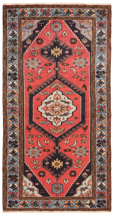 Zanjan Persian Rug Red 192 x 102 cm