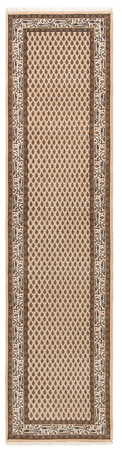 Sarough Persian Rug Beige-Cream 300 x 70 cm