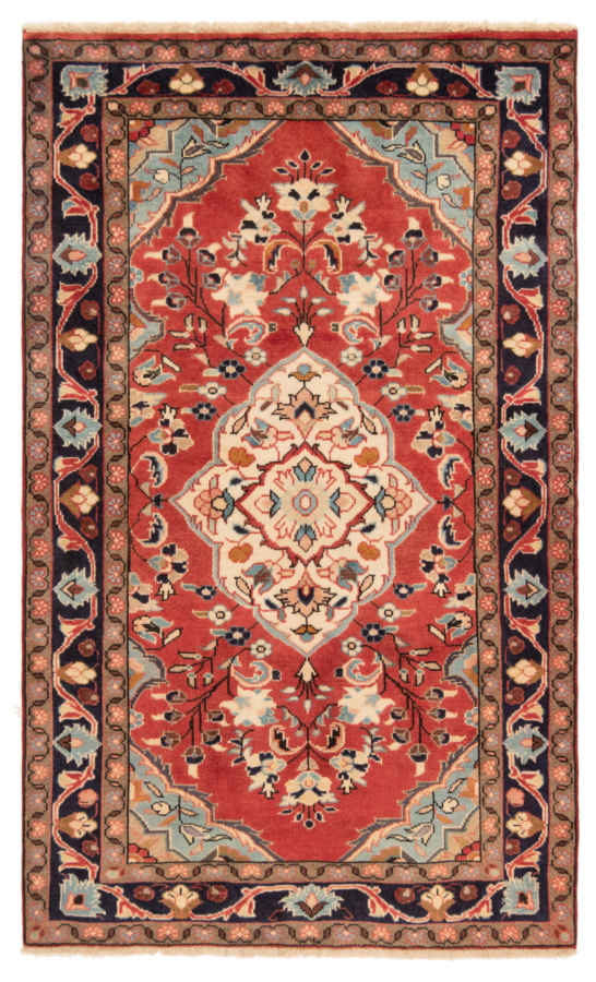 Hamedan Persian Rug Orange 163 x 101 cm