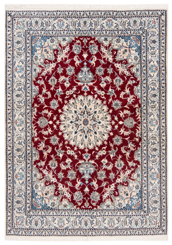 Nain Persian Rug Red 231 x 167 cm