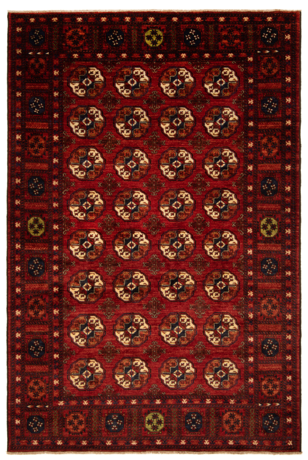 Afghan Rug Red 290 x 194 cm