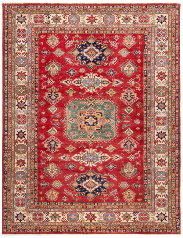 Kazak Rug Red 401 x 314 cm