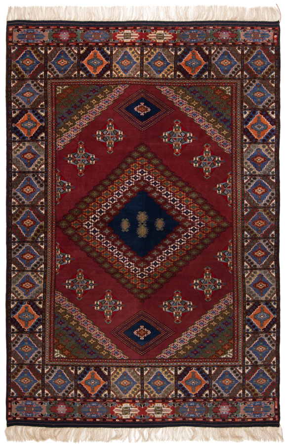 Afghan Rug Red 297 x 202 cm