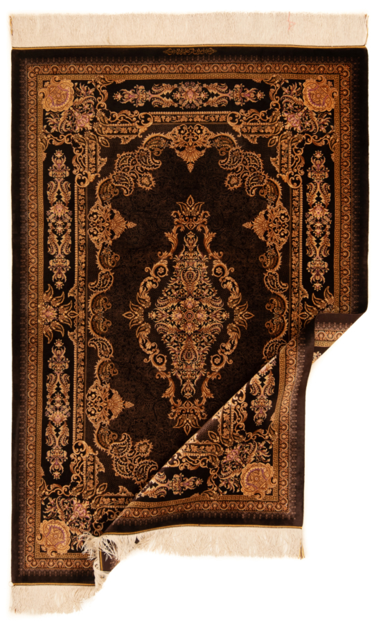 Qom Silk Alizadeh persisk tæppe