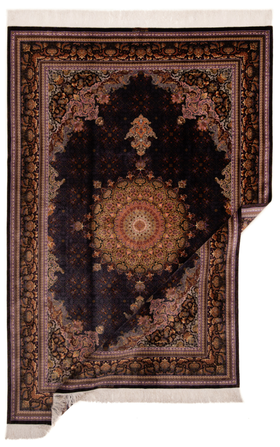 Qom Silk Parseh persisk tæppe