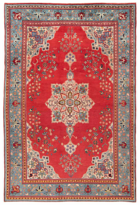 Tapis Persan Fait Main – 100% Laine – 154 X 108 Cm – Multicolore – Occasion