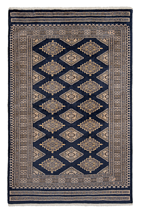 Tapis multicolores pakistanais pour la maison en 100% laine