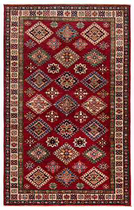 shiraz qashqai と khamse rug2枚※専用ページ Shiraz Qashqai Persian Rug Red 296 x 115 cm