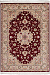 Tabriz Persian Rug Red 149 x 102 cm