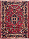 Mashhad Persian Rug Red 400 x 300 cm