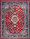 Hamedan Persian Rug Red 405 x 312 cm