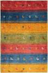 Gabbeh Persian Rug Multicolor 124 x 61 cm