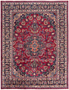 Mashhad Persian Rug Red 337 x 257 cm