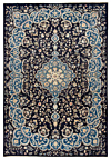 Kashan Persian Rug Black 407 x 281 cm