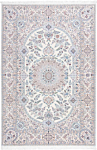 Nain 6la Persian Rug Beige-Cream 268 x 181 cm