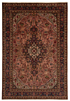 Tabriz Persian Rug Orange 293 x 200 cm