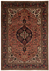 Tabriz Persian Rug Orange 289 x 199 cm