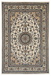 Nain Persian Rug White 302 x 199 cm