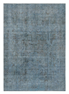 Vintage Rug Blue 282 x 202 cm
