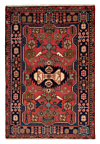 Nahavand Persian Rug Red 155 x 105 cm