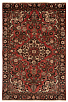Hamedan Persian Rug Red 151 x 100 cm
