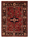 Nahavand Persian Rug Red 157 x 116 cm