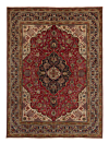 Tabriz Persian Rug Red 333 x 250 cm