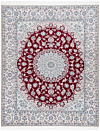 Nain 6la Persian Rug Red 203 x 172 cm