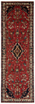 Hamedan Persian Rug Red 315 x 105 cm