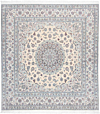 Nain 6la Persian Rug Beige-Cream 218 x 204 cm