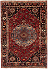 Shiraz Persian Rug Red 158 x 115 cm