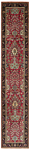 Tabriz Persian Rug Red 378 x 75 cm