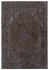 Vintage Relief Rug Gray 290 x 198 cm
