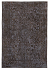 Vintage Relief Rug Gray 293 x 199 cm