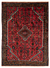 Hamedan Taj Abad Persian Rug Red 180 x 129 cm