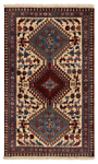 Yalameh Persian Rug Beige-Cream 100 x 60 cm
