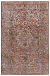 Vintage Relief Rug Pink 303 x 200 cm