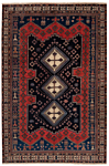 Sirjan Persian Rug Black 253 x 174 cm