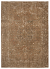 Vintage Relief Rug Brown 358 x 251 cm