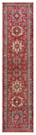 Heriz Persian Rug Red 368 x 90 cm