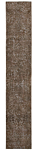 Vintage Relief Rug Brown 478 x 82 cm