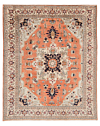 Heriz Persian Rug Orange 286 x 233 cm
