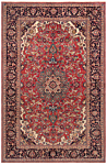 Najafabad Persian Rug Orange 336 x 219 cm