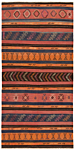 Persian Kilim Orange 310 x 151 cm