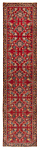Kashan Persian Rug Red 403 x 95 cm