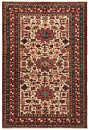 Ardebil Persian Rug Beige-Cream 217 x 148 cm