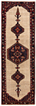 Koliai Persian Rug Beige-Cream 276 x 90 cm